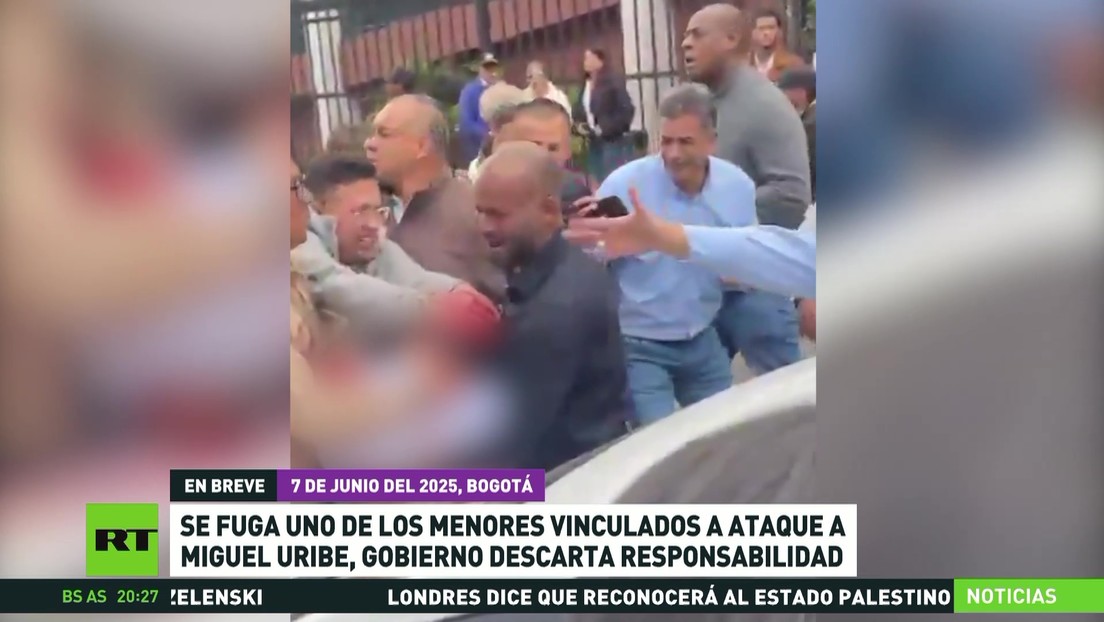 Se fuga en Colombia uno de los menores vinculados al ataque a Miguel Uribe