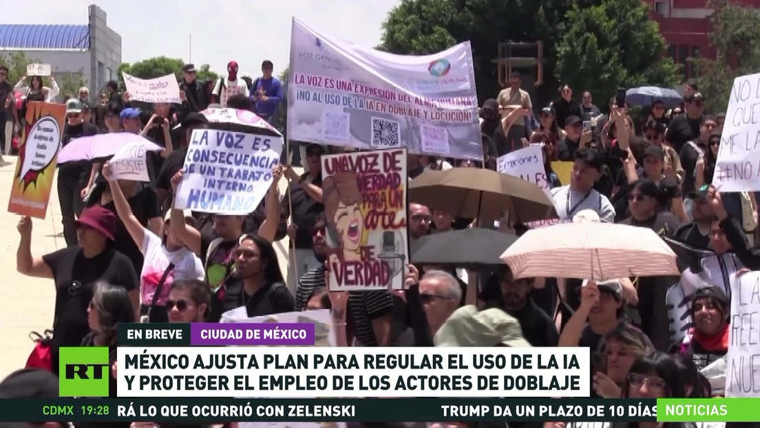 México ajusta plan para regular el uso de la IA y proteger a los actores de doblaje