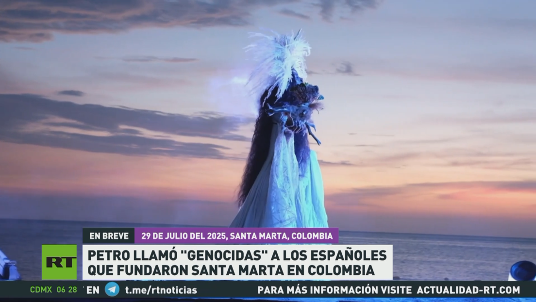 Petro llama "genocidas" a los españoles que fundaron la ciudad más antigua de Colombia