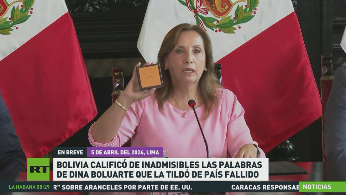 La Paz considera inadmisible que Dina Boluarte calificara a Bolivia de "Estado fallido"