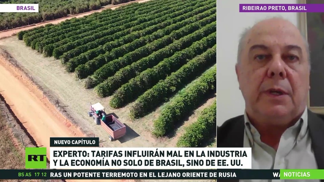 Experto: Aranceles afectarán a la industria y economía no solo de Brasil, sino de EE.UU.