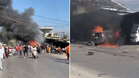 Israel bombardea el Líbano