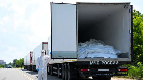 Moscú entrega a Kiev 1.000 cuerpos de militares ucranianos