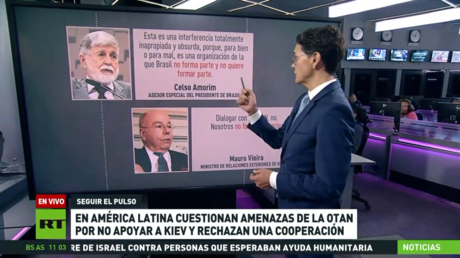 En América Latina cuestionan amenazas de la OTAN por no apoyar a Kiev y rechazan una cooperación