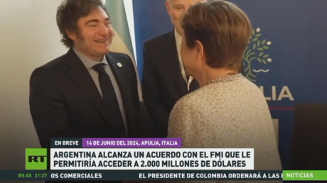 Argentina alcanza un acuerdo con el FMI que le permitiría acceder a 2.000 millones de dólares