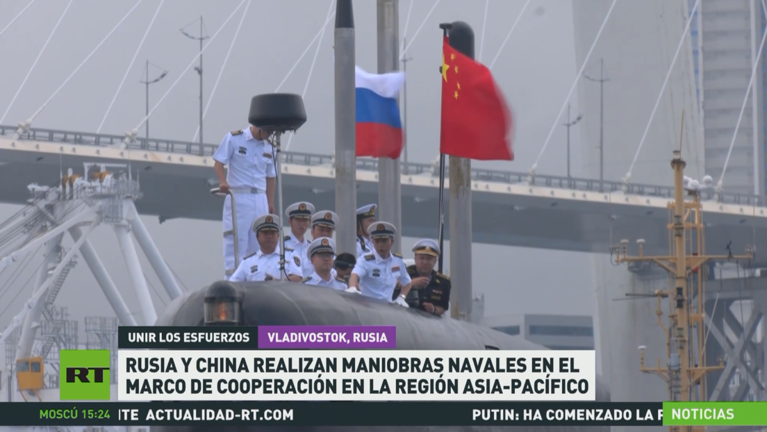 Rusia y China realizan maniobras navales en el marco de la cooperación en Asia-Pacífico