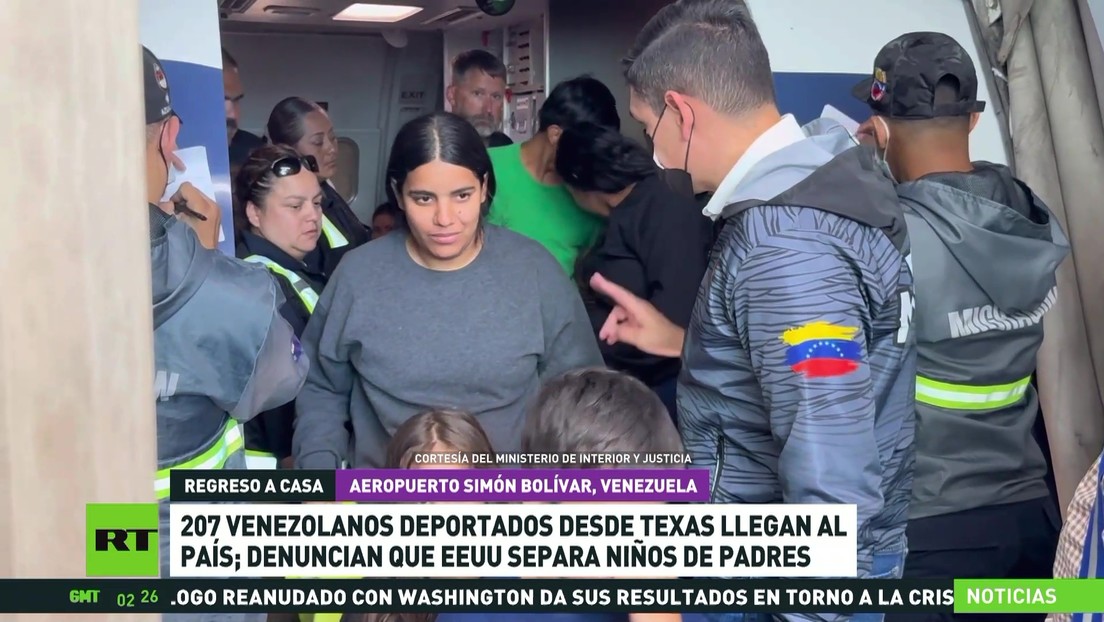 207 venezolanos deportados de EE.UU. llegan al país