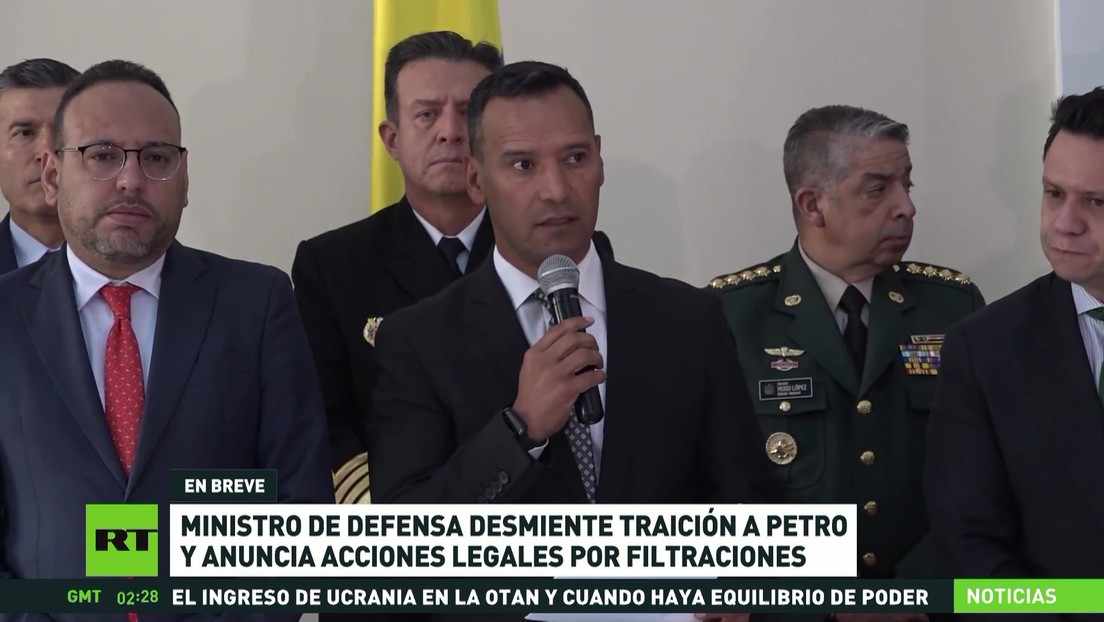 Ministro de Defensa de Colombia desmiente traición a Petro
