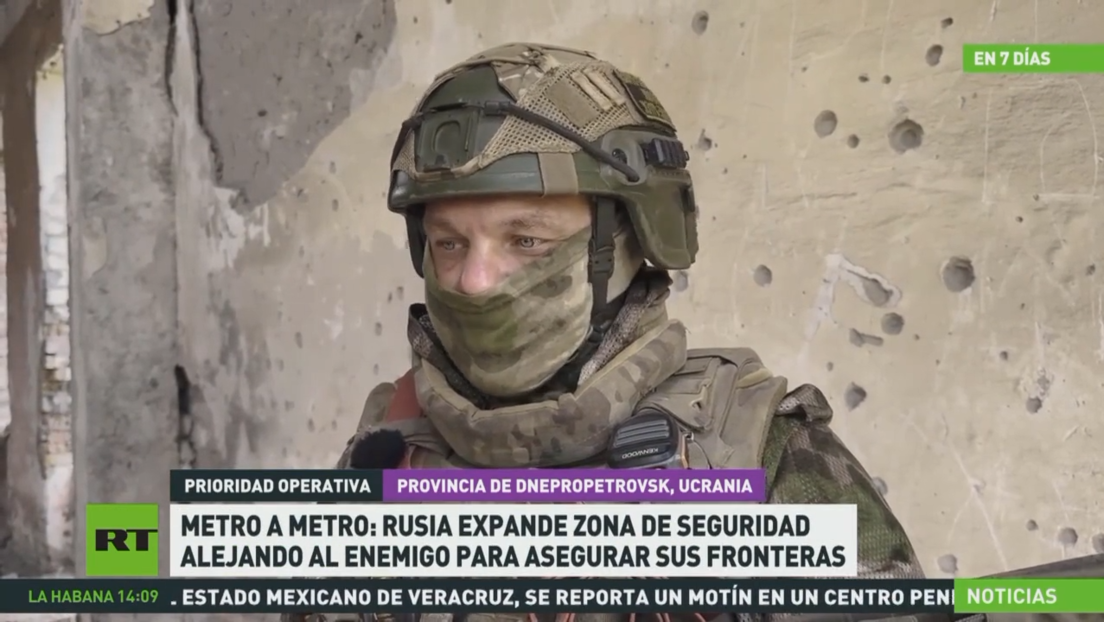 Metro a metro: Rusia expande zona de seguridad alejando al enemigo para asegurar sus fronteras
