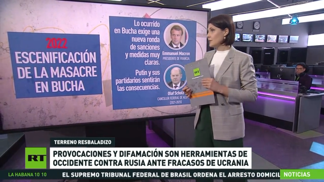 Provocaciones y difamación son herramientas de Occidente contra Rusia ante los fracasos de Ucrania