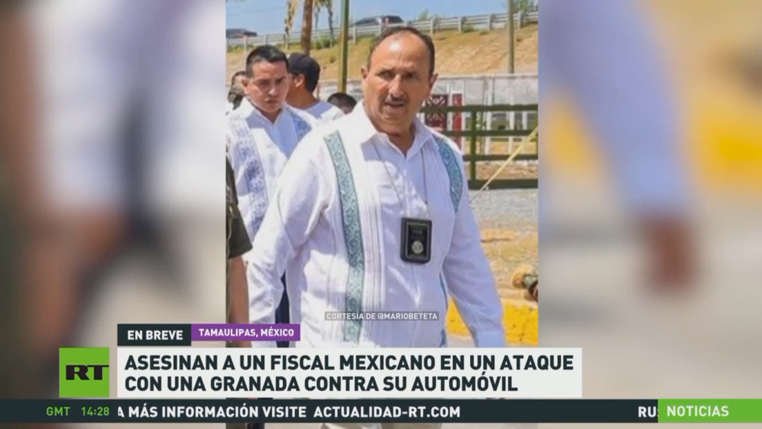 Asesinan con una granada a fiscal en Tamaulipas