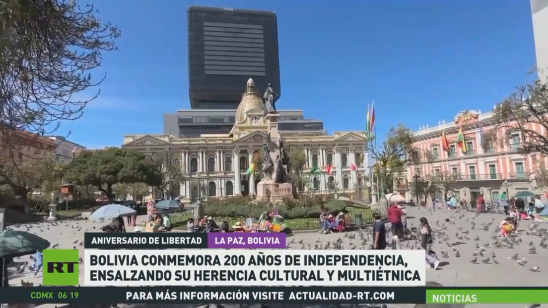 Bolivia conmemora 200 años de independencia