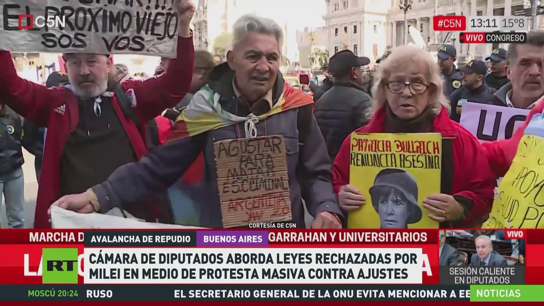 Cámara de Diputados argentina aborda leyes rechazadas por Milei
