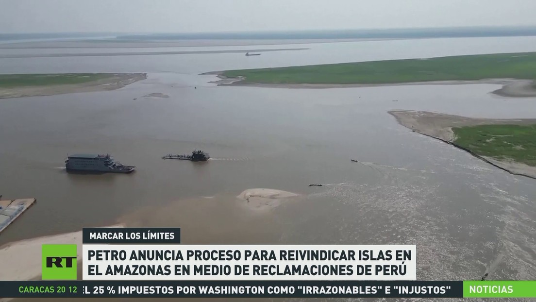 Petro anuncia proceso para reivindicar islas en la región amazónica, en medio de reclamaciones de Perú