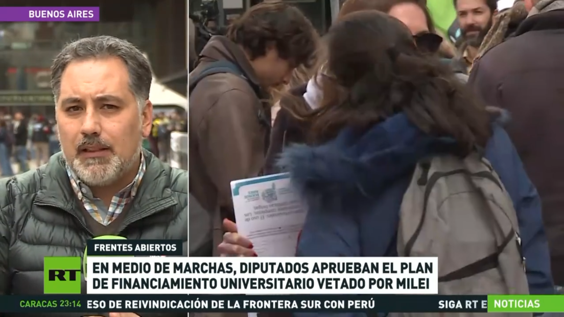En medio de marchas, diputados aprueban el plan de financiamiento universitario vetado por Milei