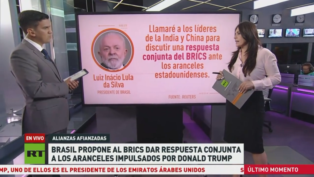 Brasil propone al BRICS dar una respuesta conjunta a los aranceles de Donald Trump