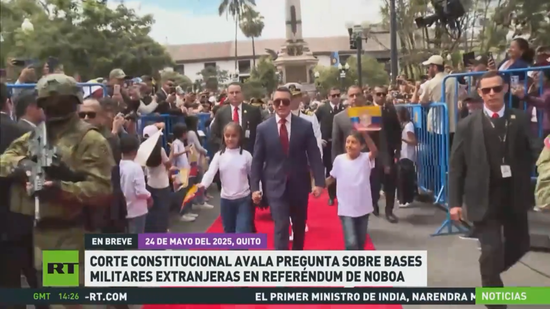 Corte Constitucional del Ecuador avala preguntas sobre bases militares extranjeras en referéndum de Noboa 