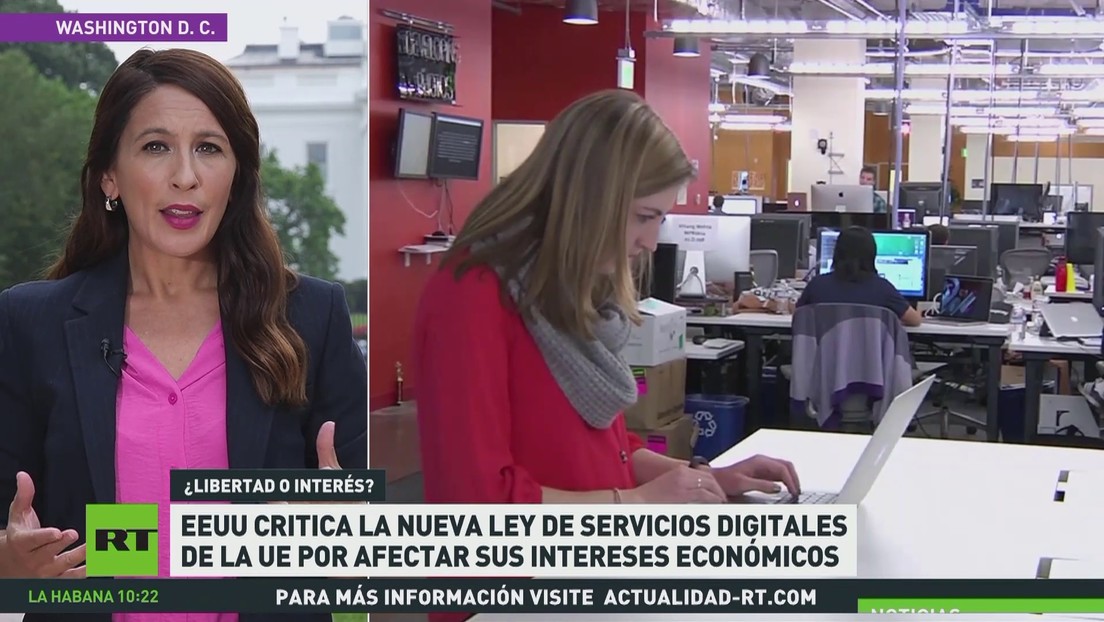 EE.UU. critica la nueva Ley de Servicios Digitales de la UE por afectar sus intereses económicos