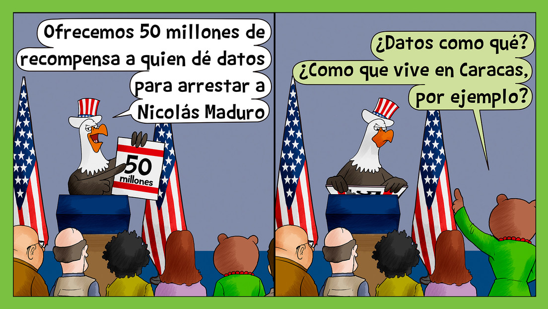 50 millones de recompensa... para quien entienda a la Casa Blanca