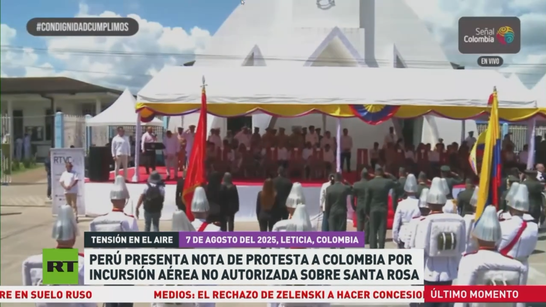Perú presenta nota de protesta a Colombia por incursión aérea no autorizada sobre Santa Rosa