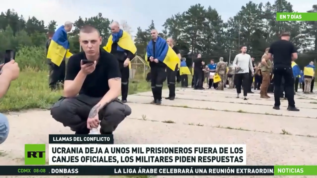 Ucrania deja a unos mil prisioneros fuera de los canjes, los militares piden respuestas