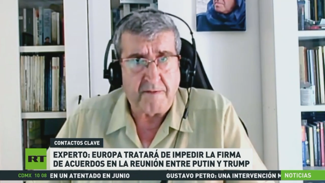 Experto: Europa tratará de impedir la firma de acuerdos en la reunión entre Putin y Trump