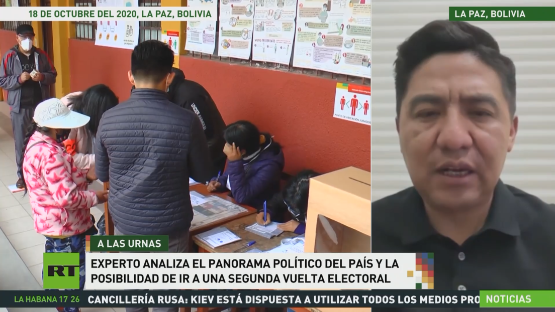 Experto analiza el panorama político de Bolivia y la posibilidad de una segunda vuelta electoral