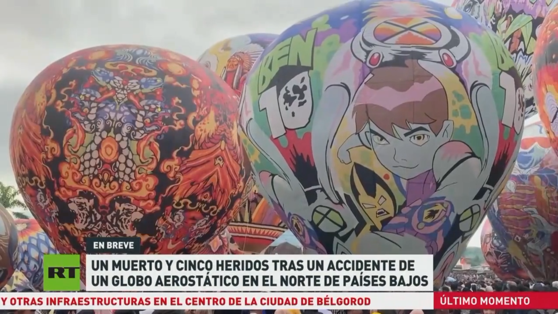 Un muerto y cinco heridos en un accidente de un globo aerostático en Países Bajos