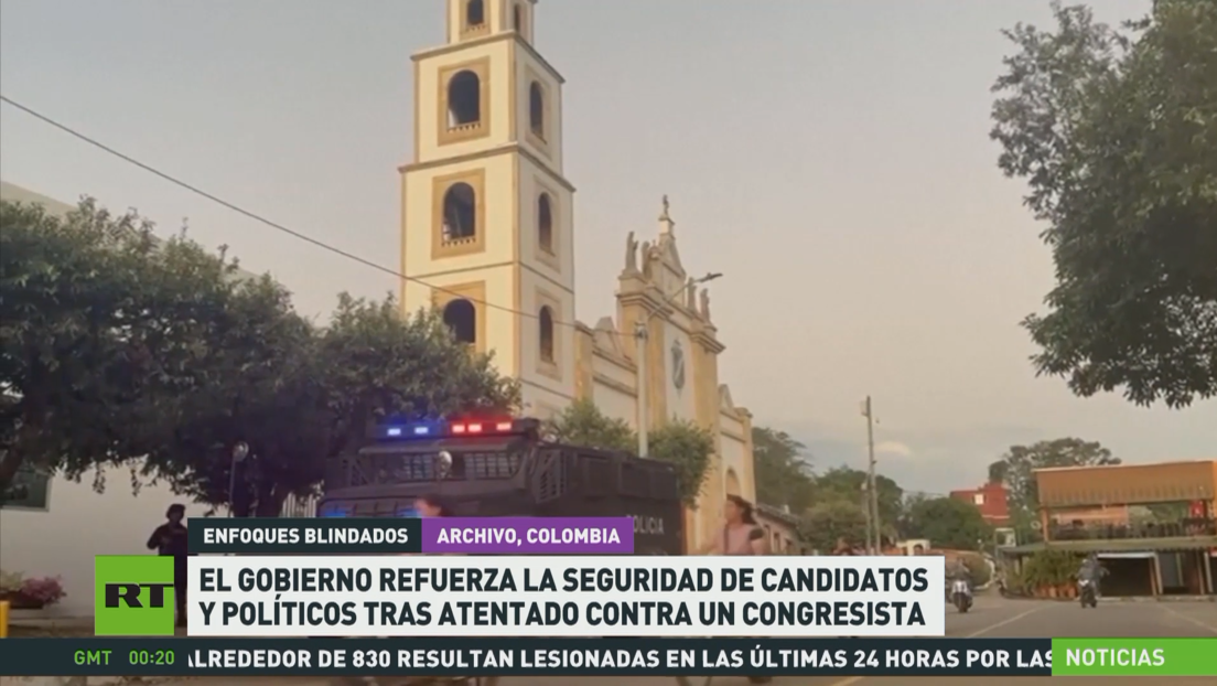 Colombia refuerza la seguridad de candidatos y políticos tras nuevo atentado contra un congresista