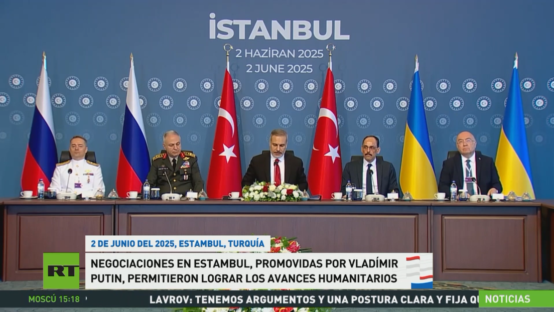 Negociaciones en Estambul, promovidas por Vladímir Putin, permitieron lograr avances humanitarios