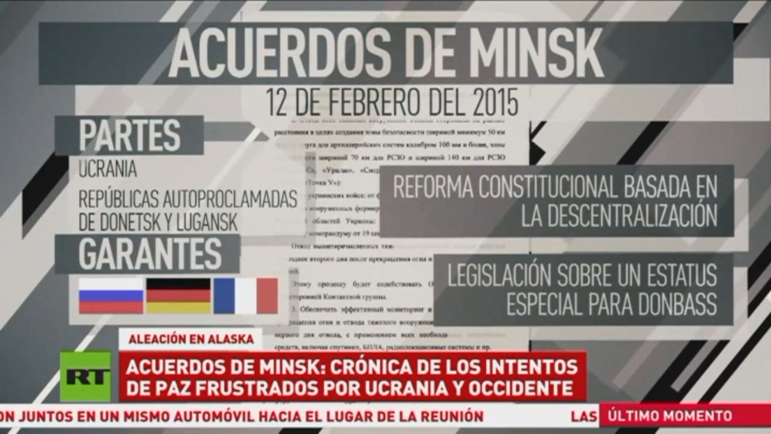 Acuerdos de Minsk: crónica de los intentos frustrados de paz por Ucrania y Occidente