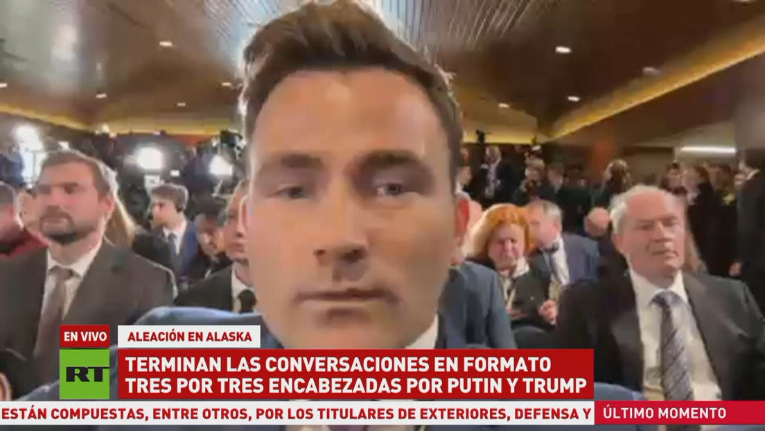 COBERTURA ESPECIAL: Terminan las conversaciones en formato tres a tres encabezadas por Putin y Trump