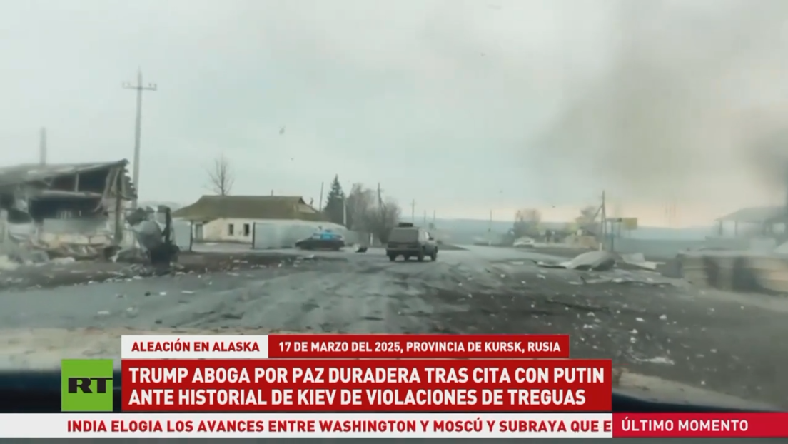 Trump aboga por paz duradera tras cita con Putin ante historial de Kiev de violaciones de treguas