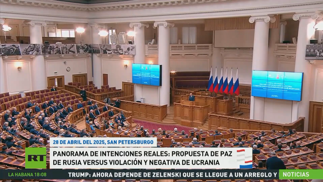 Panorama de intenciones reales: propuesta de paz de Rusia vs. violación y negativa de Ucrania