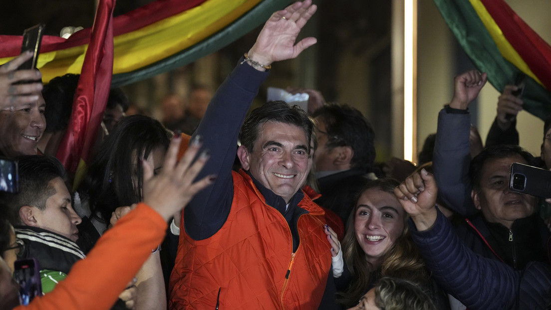 El primer comentario del virtual ganador de la primera vuelta en Bolivia