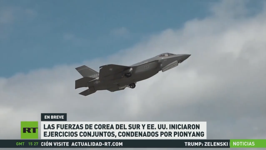 Fuerzas de Corea del Sur y EE.UU. inician ejercicios conjuntos condenados por Pionyang