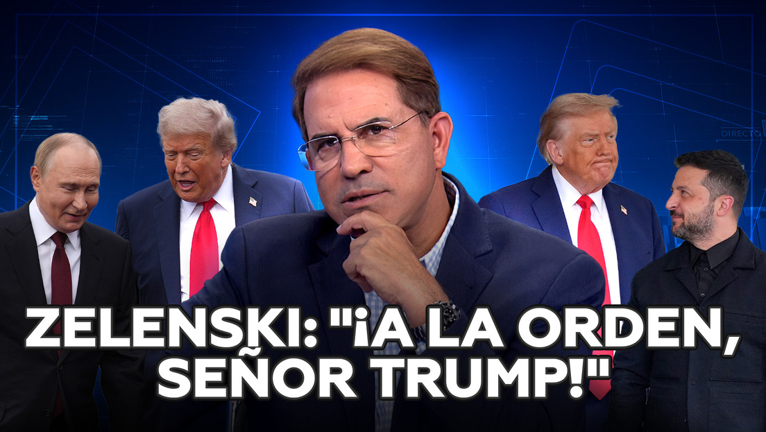 Zelenski: "¡A la orden, señor Trump!"