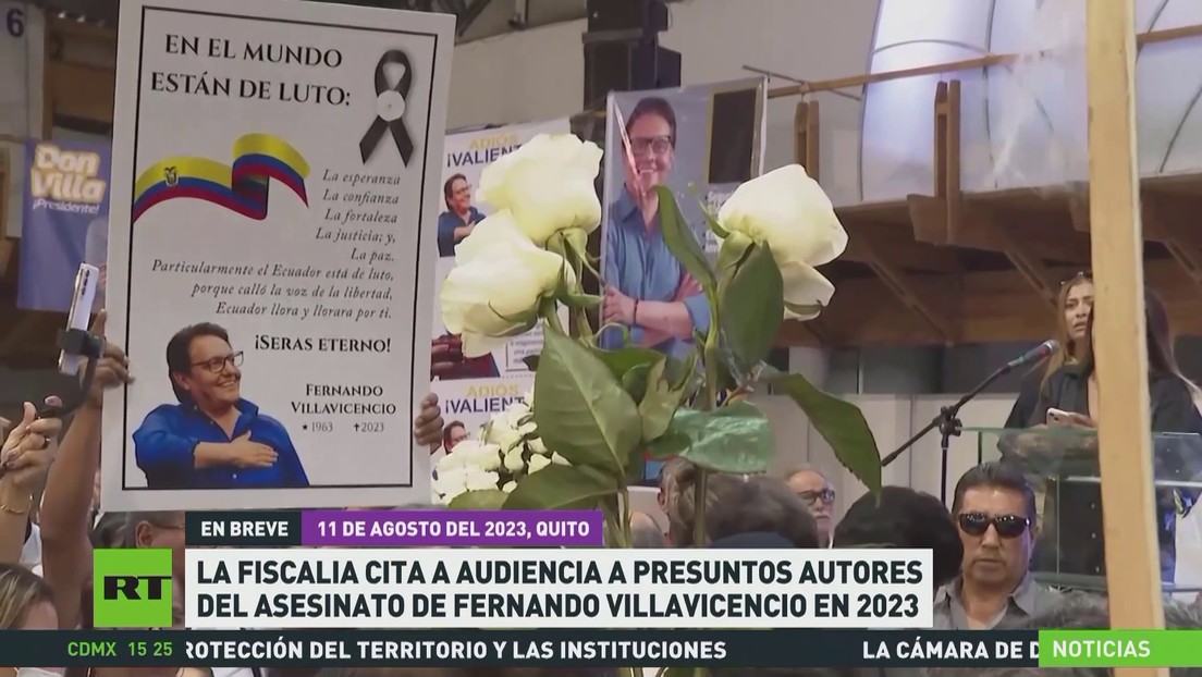 Fiscalía de Ecuador cita a presuntos autores del asesinato de Fernando Villavicencio en 2023