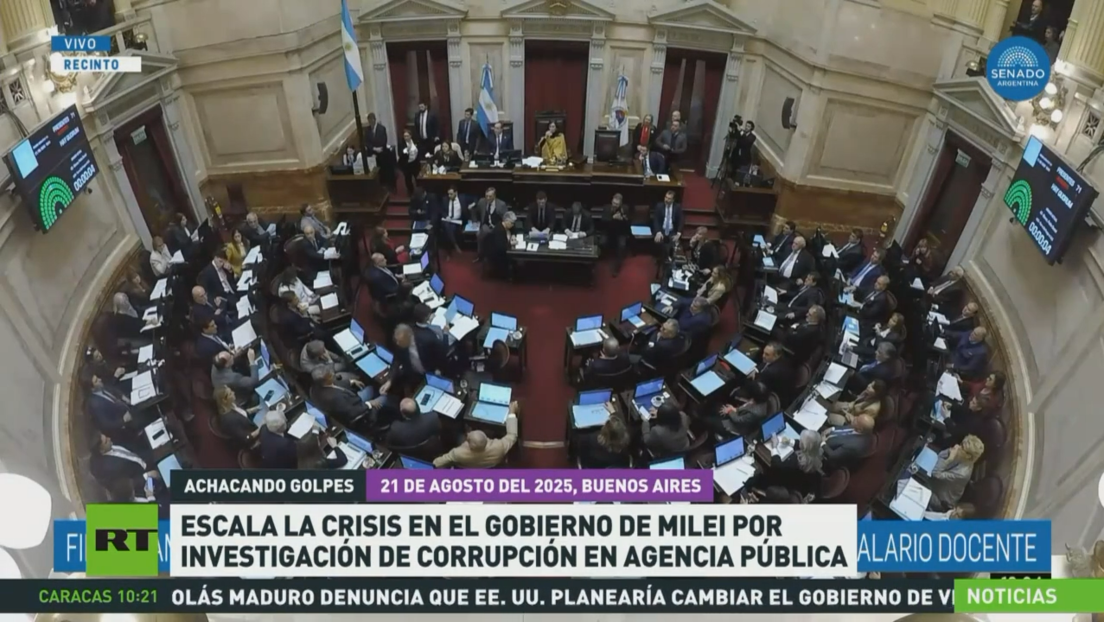Escala crisis del gobierno de Milei por la investigación por corrupción en agencia pública