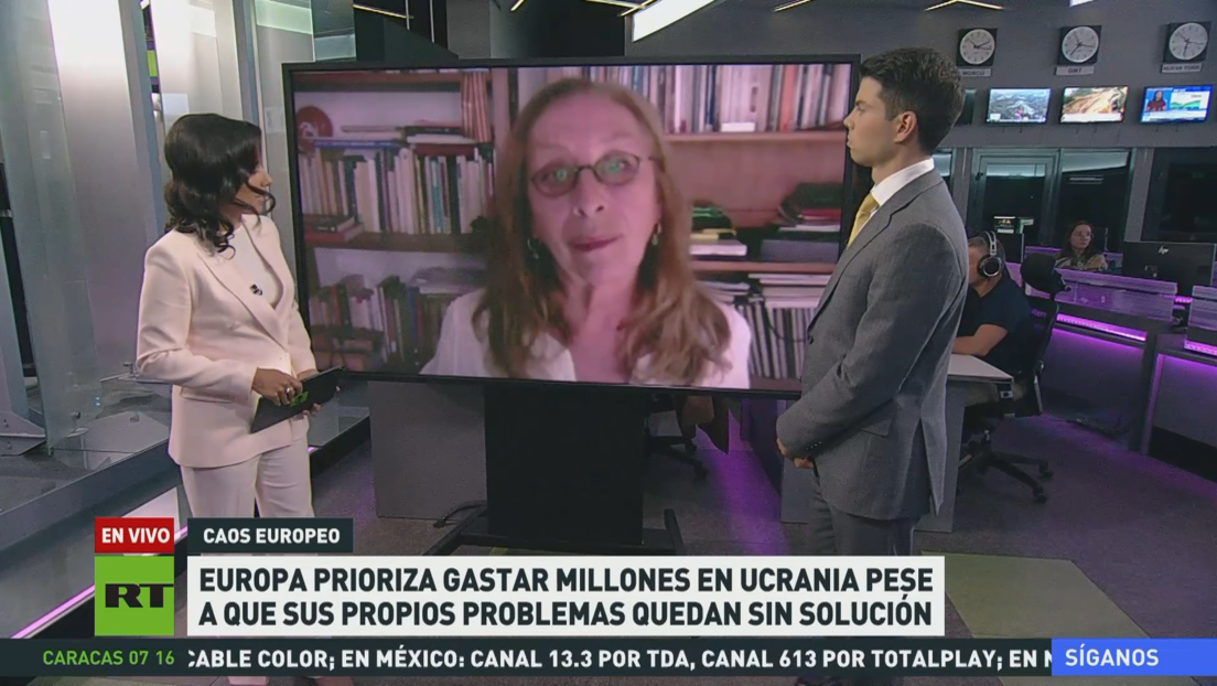 "Imperio del caos": Europa prefiere gastar millones en Ucrania que resolver sus problemas
