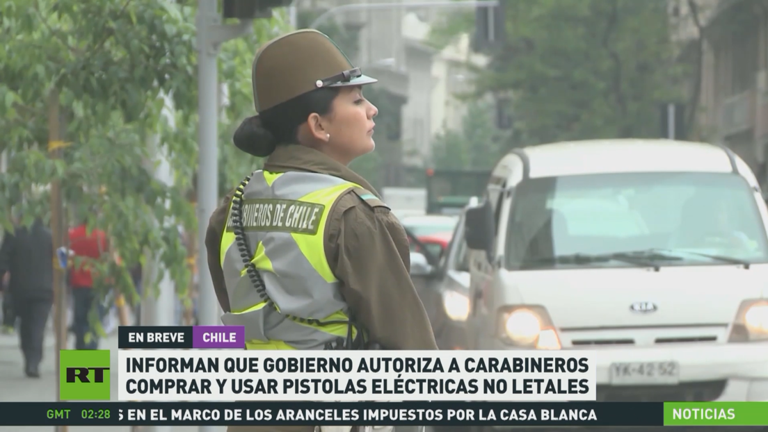 Informan que el Gobierno de Chile autoriza a carabineros a comprar y usar pistolas eléctricas no letales