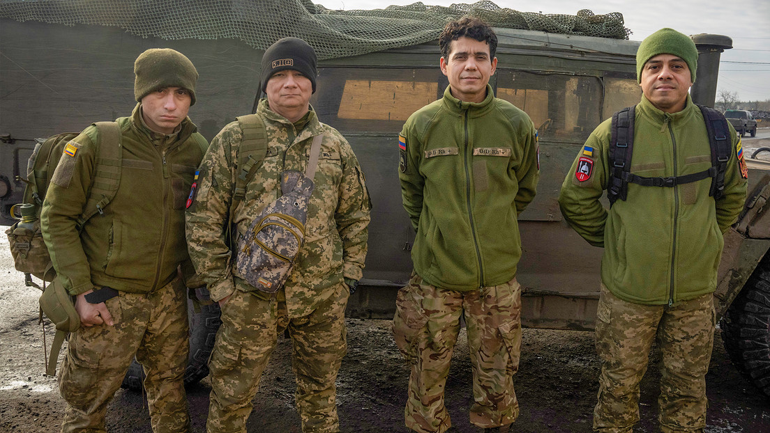 Esta suma prometen a los mercenarios colombianos por luchar contra Rusia