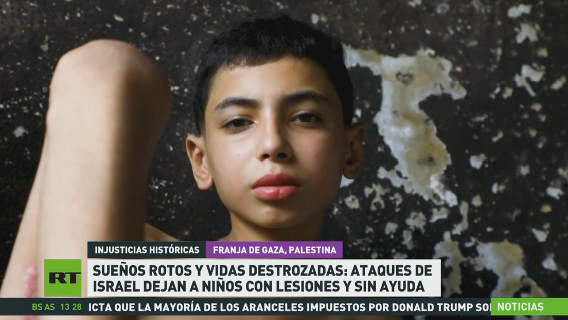 Sueños rotos y vidas destrozadas: ataques de Israel dejan a niños gazatíes con lesiones y sin ayuda