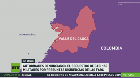 Autoridades colombianas denunciaron el secuestro de casi 150 militares por presuntas disidencias de las FARC