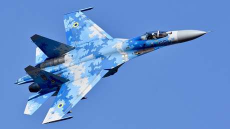 Rusia derriba un сaza Su-27 de las fuerzas ucranianas