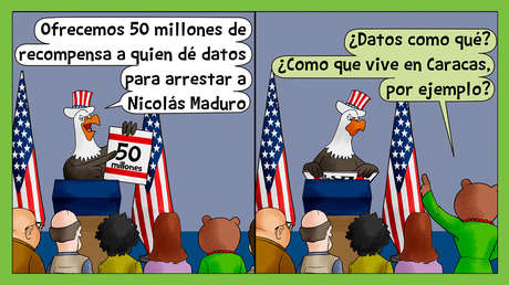 50 millones de recompensa... para quien entienda a la Casa Blanca
