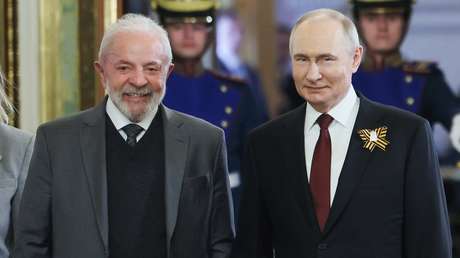 Putin comparte con Lula detalles de su reunión con enviado de Trump
