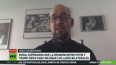 Rusia: Esperamos que la reunión entre Putin y Trump sirva para mejorar los lazos bilaterales