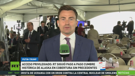 Acceso privilegiado: RT siguió paso a paso la histórica cumbre de Alaska en una cobertura sin precedentes
