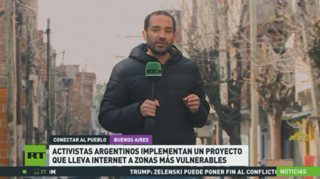 Activistas argentinos implementan un proyecto que lleva Internet a las zonas más vulnerables